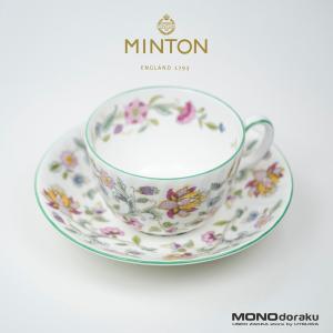 MINTON/ミントン　Haddon Hall/ハドンホール グリーン　カップ＆ソーサー　美品　(6)｜monodoraku