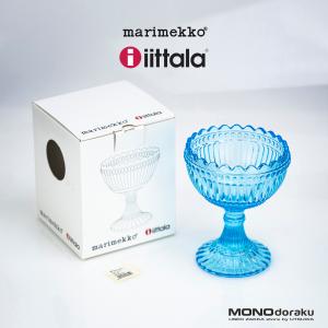 イッタラ×マリメッコ マリボウル iittala x Marimekko Maribowl ライトブルー 廃番品 美品｜monodoraku