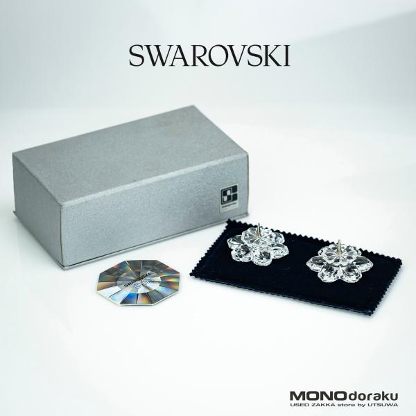 スワロフスキー 雪の結晶 Swarovski Snowflake キャンドルホルダー 2個セット 1...
