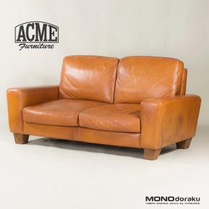 ACME Furniture/アクメファニチャー FRESNO/フレスノ ソファ 2P オイルレザー USヴィンテージ風 西海岸 JSF｜monodoraku