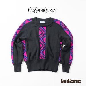 BURBERRY（バーバリー） 90s 英国製 ショルダー エルボーパッチ ニット