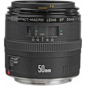 Canon EF 50mm f/2.5 コンパクトマクロレンズ ブラック