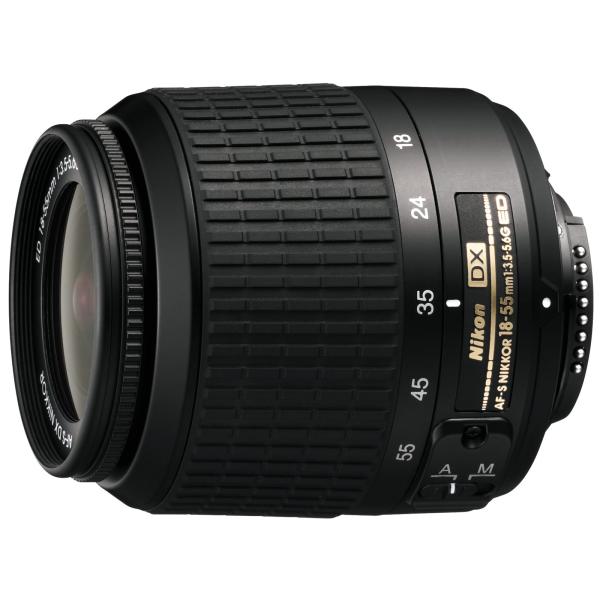 Nikon AF-S DX Zoom Nikkor ED 18-55mm F3.5-5.6G ブラッ...