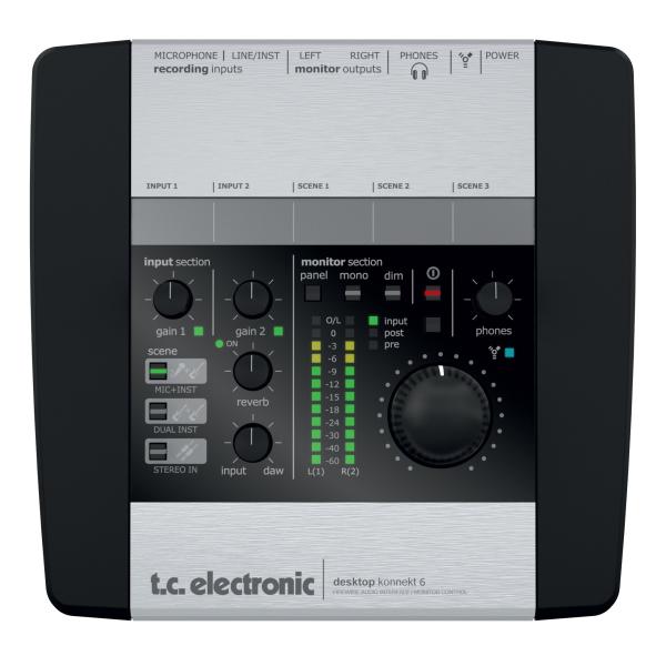 t.c. electronic FireWire オーディオ・インターフェイス DeskTop Ko...