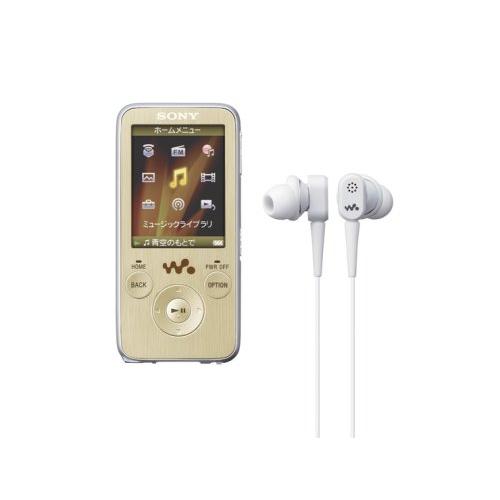 SONY ウォークマン Sシリーズ FM付 NC機能搭載&lt;メモリータイプ&gt; 8GB ゴールド NW-...