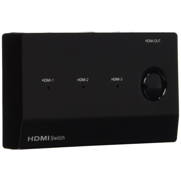 iBUFFALO 【Wii U動作確認済】HDMI切替器 3ポート コンパクトタイプ BSAK301