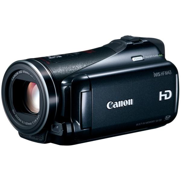 Canon デジタルビデオカメラ iVIS HF M43 IVISHFM43 光学10倍 光学式手ブ...