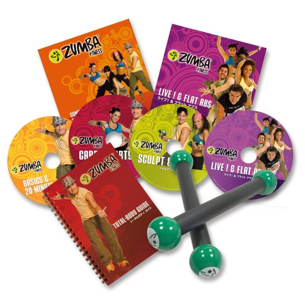 【正規品】 ZUMBA(ズンバ) 日本語版(日本語字幕&amp;吹替え) パーフェクトボディセット