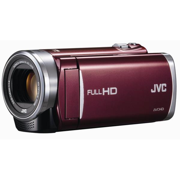 JVCKENWOOD JVC ビデオカメラ EVERIO GZ-E220 内蔵メモリー 8GB レッ...