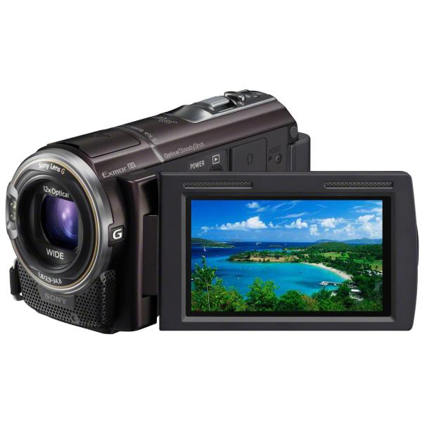 ソニー SONY HDビデオカメラ Handycam HDR-CX590V ボルドーブラウン