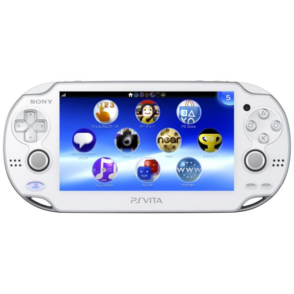 PlayStation Vita (プレイステーション ヴィータ) Wi‐Fiモデル クリスタル・ホ...