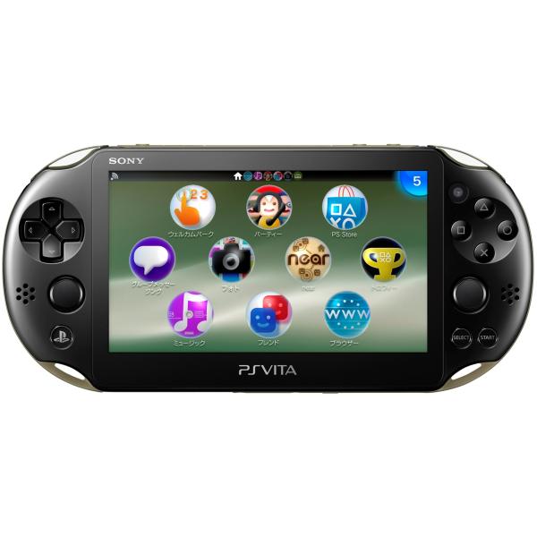PlayStation Vita Wi-Fiモデル カーキ/ブラック (PCH-2000ZA16)【...