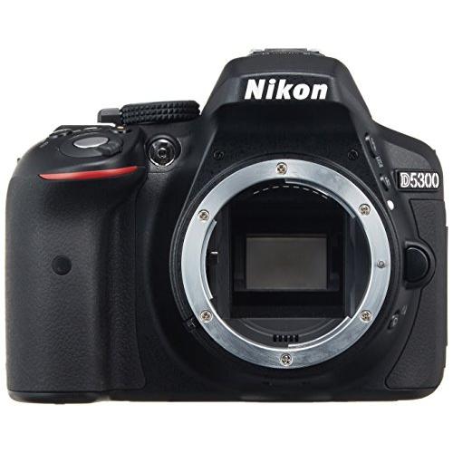 Nikon デジタル一眼レフカメラ D5300 ブラック 2400万画素 3.2型液晶 D5300B...