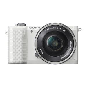 SONY α5000 パワーズームレンズキット(ホワイト／デジタル一眼)