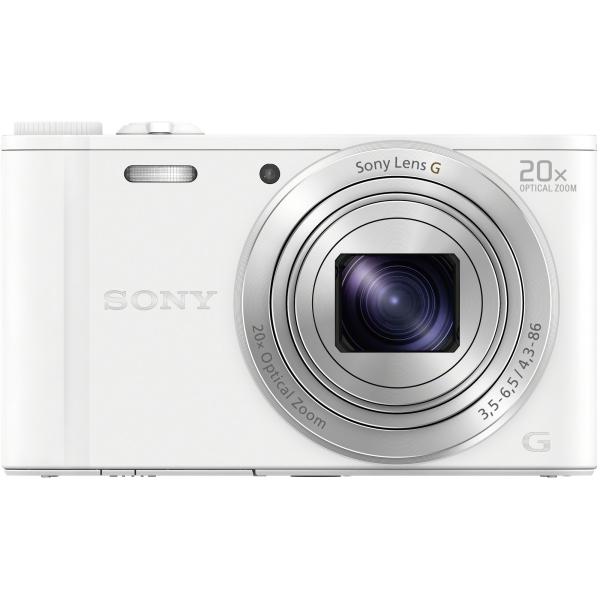 ソニー デジタルカメラ Cyber-shot WX350 光学20倍 ホワイト DSC-WX350-...