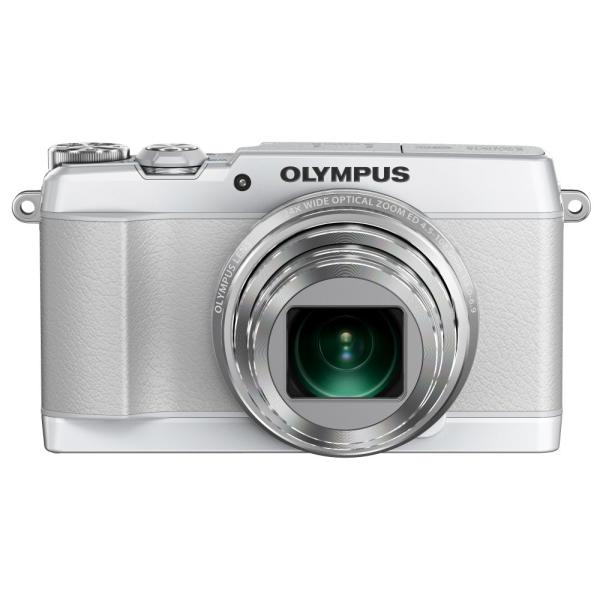 OLYMPUS デジタルカメラ STYLUS SH-1 ホワイト 光学式5軸手ぶれ補正 光学24倍&amp;...