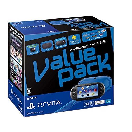 PlayStation Vita Value Pack Wi-Fiモデル ブルー/ブラック【メーカー...