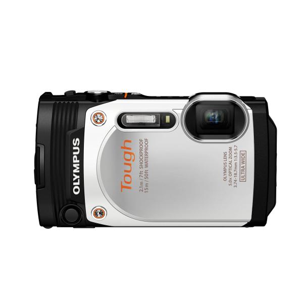 OLYMPUS デジタルカメラ STYLUS TG-860 Tough ホワイト 防水性能15ｍ 可...