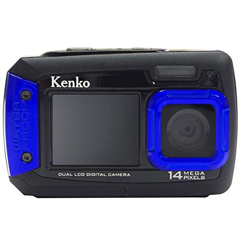 Kenko 防水デュアルモニターデジタルカメラ DSC1480DW IPX8相当防水 1.5m耐落下...