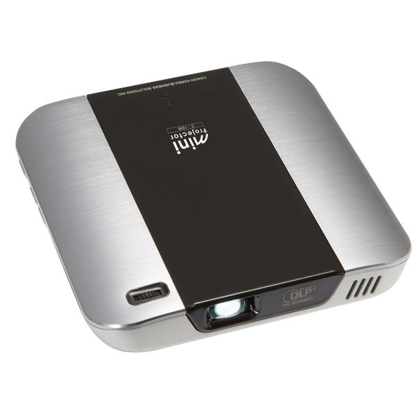 モバイルプロジェクター MINI PROJECTOR 最大100ルーメン C-10W シルバー