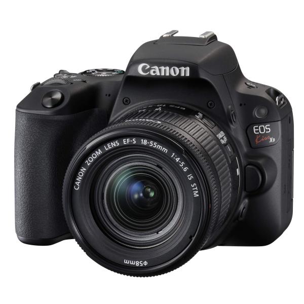 Canon デジタル一眼レフカメラ EOS Kiss X9 ブラック レンズキット EF-S18-5...