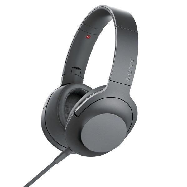 ソニー ヘッドホン h.ear on 2 MDR-H600A : ハイレゾ対応 密閉型 リモコン・マ...