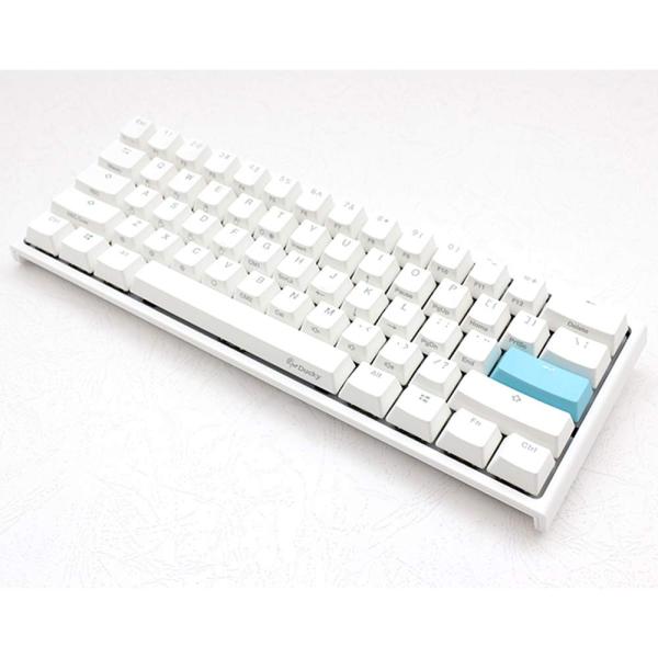 USB-C Ducky One 2 Mini Pure White RGB 60% version ...