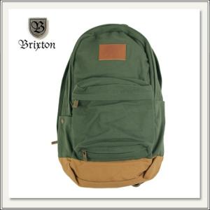 BRIXTON(ブリクストン)BASIN BACKPACK バックパック(OLIVE×BROWN/オリーブブラウン/グリーン)[リュックサック/バッグ][旅行カバン/鞄][メンズ][レディース]｜monofactory