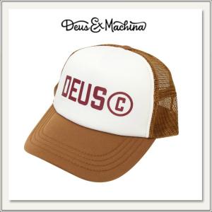 DEUS EX MACHINA(デウス エクス マキナ）COOPERTRUCKER CAP(トラッカーキャップ) TAN(タン) ♯DMP67921[メッシュ帽子][メンズ/レディース兼用]｜monofactory