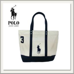 【POLO RALPH LAUREN(ポロ ラルフローレン)】Big Pony Tote Bag(ビッグポニートートバッグ) [ナチュラル][マザーバッグ][鞄/かばん/バック][メンズ][レディス]｜monofactory
