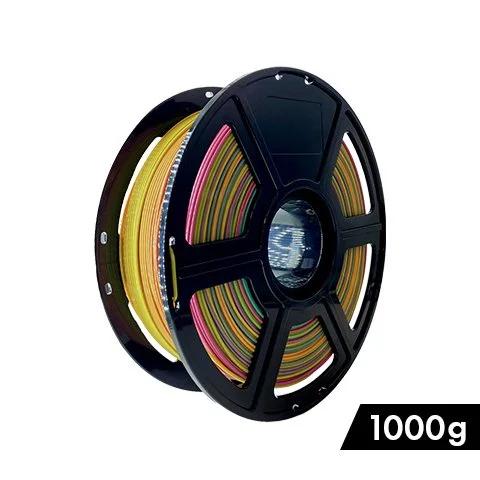 FLASHFORGE 3Dプリンター フィラメント pla レインボー 1.75mm 1000g 3...