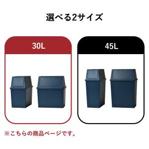 ゴミ箱 45リットル おしゃれ 分別 2段 ス...の詳細画像2