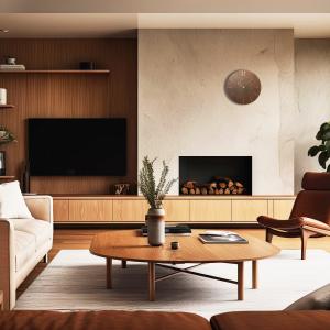 壁掛け時計 掛け時計 電波時計 おしゃれ 静音...の詳細画像3