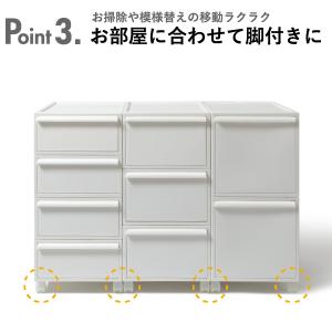 キャスター 収納 ストッパー お掃除 隙間 ワ...の詳細画像5