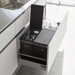 ゴミ箱 おしゃれ 45リットル対応 分別 キッ...の詳細画像5