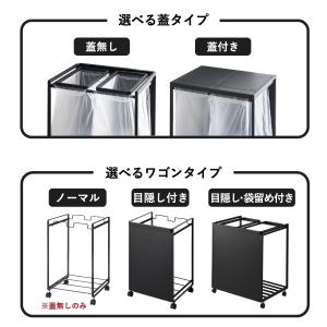ゴミ箱 おしゃれ レジ袋 分別ゴミ箱 スリム ...の詳細画像2
