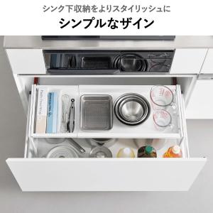 シンク下スライドラック シンク下収納ラック お...の詳細画像4