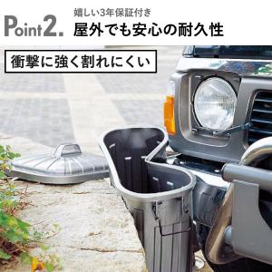 ゴミ箱 おしゃれ 分別 屋外 ダストボックス ...の詳細画像5
