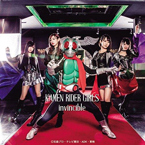 CD/KAMEN RIDER GIRLS/invincible (通常盤/TYPE-B)【Pアップ】