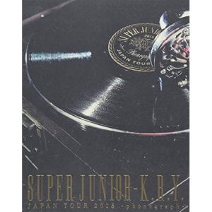 BD/SUPER JUNIOR-K.R.Y./SUPER JUNIOR-K.R.Y. JAPAN TOUR 2015 -phonograph-(Blu-ray) (本編ディスク+特典ディスク) (初回生産限定版)