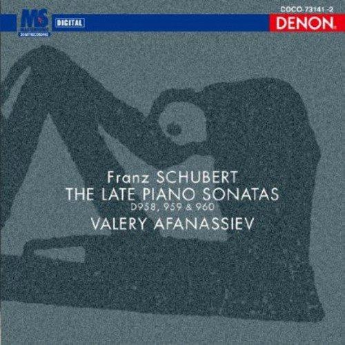 CD/ヴァレリー・アファナシエフ/シューベルト:最後の3つのソナタ ピアノ・ソナタ 第19番 ハ短調...