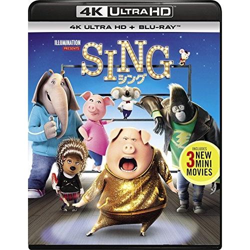 BD/マシュー・マコノヒー/SING/シング (4K Ultra HD Blu-ray+Blu-ra...