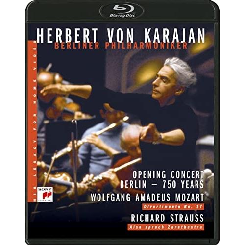 BD/ヘルベルト・フォン・カラヤン/カラヤンの遺産 ベルリン市750周年記念コンサート モーツァルト...