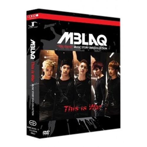 DVD/MBLAQ/MBLAQ THIS IS WAR MUSIC STORY DVD