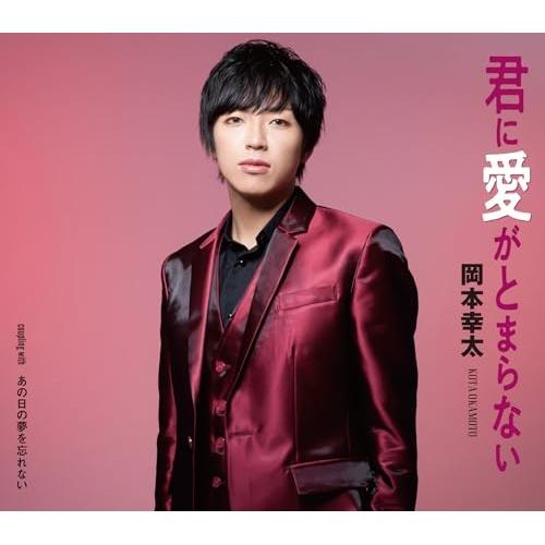 CD/岡本幸太/君に愛がとまらない/あの日の夢を忘れない (メロ譜付)