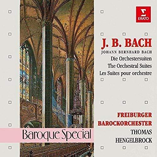CD/トーマス・ヘンゲルブロック/ヨハン・ベルンハルト・バッハ:管弦楽組曲集