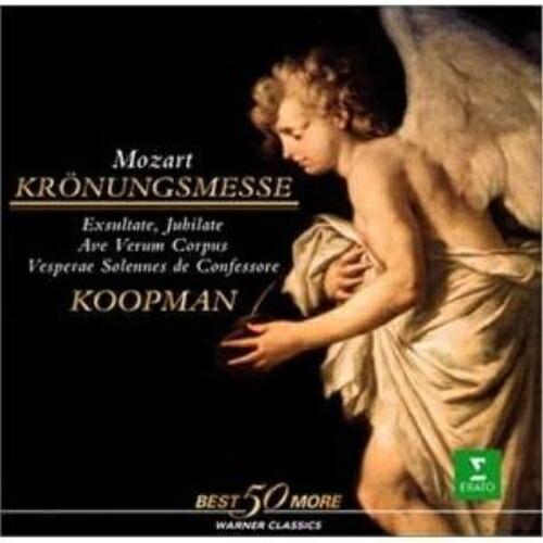 CD/トン・コープマン/モーツァルト:戴冠ミサ/アヴェ・ヴェルム・コルプス 他
