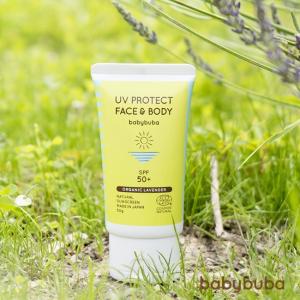 ベビーブーバ ベビー UVプロテクト フェイス& ボディ SPF50+ babybuba 国産コスメ 赤ちゃん 日焼け止め オーガニック 生後0か月から