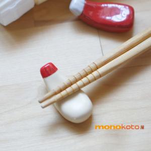 マヨネーズ　箸置き　１個　陶器美濃焼オシャレでかわいい