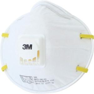 スリーエム(3M) 使い捨て式防じん 特許クールフローバルブ付マスク